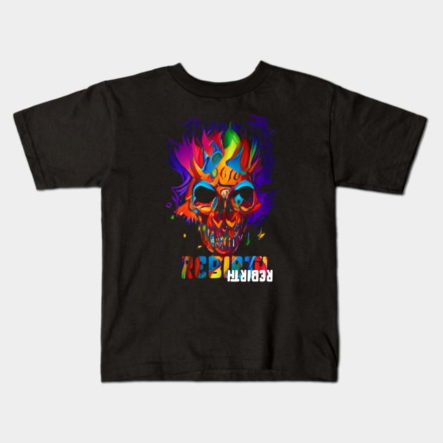 Rebirth Kids T-Shirt by Lolebomb